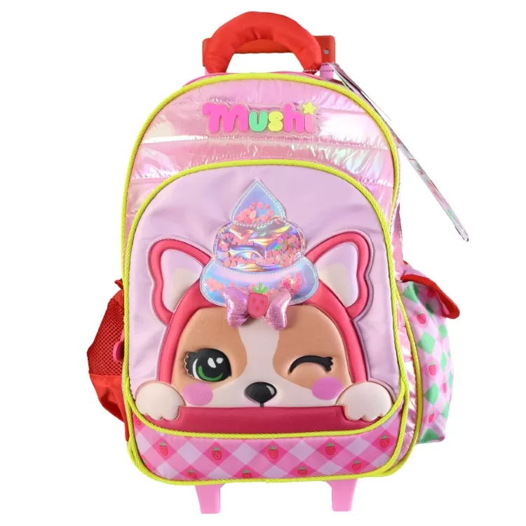 Mochila Escolar Cresko 2026 Simones 18" con Carro Art.SI946